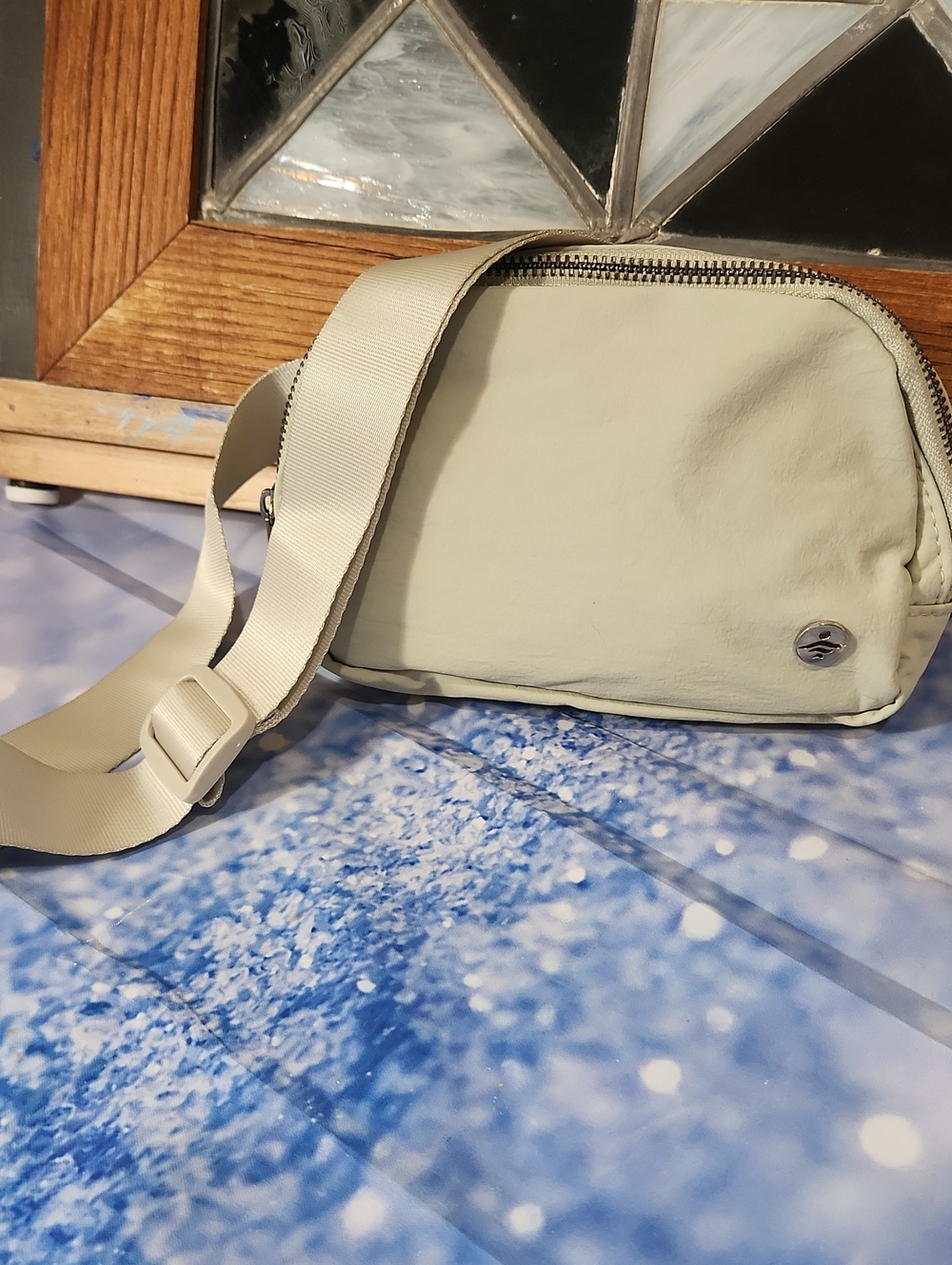 HALARA Cream Mini Crossbody Sling Bag